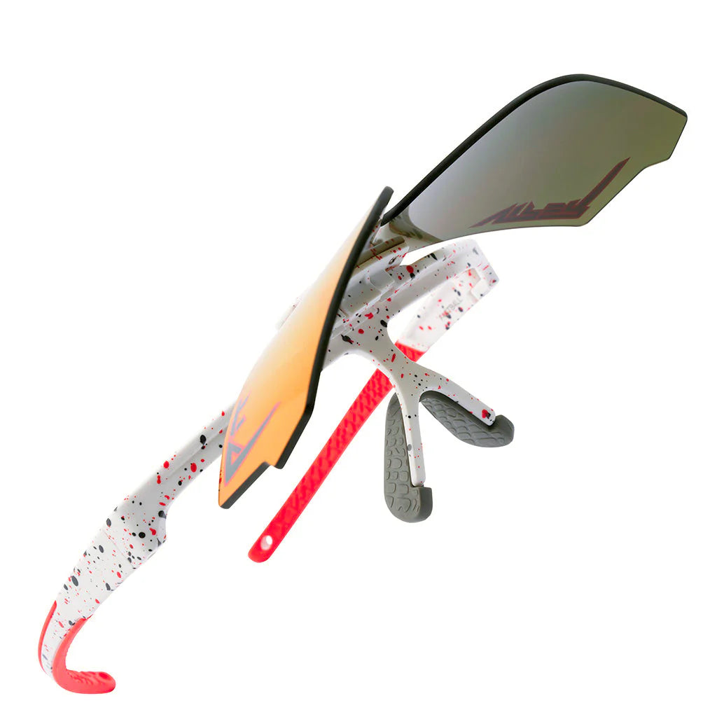 Pit Viper The Heater Flip-Offs 2.0 Regular Brille - Rot