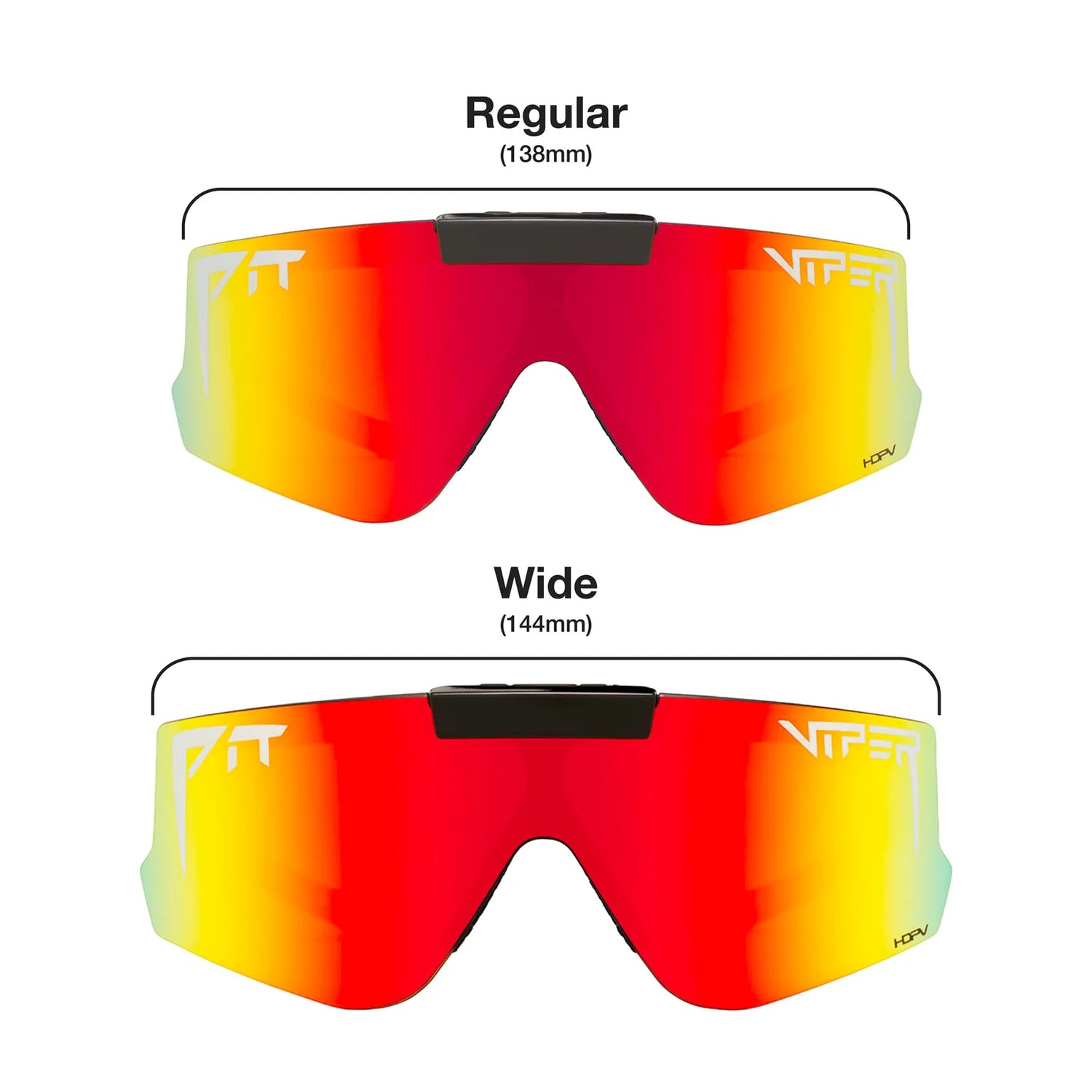 Pit Viper The Heater Flip-Offs 2.0 Regular brille - Rot