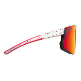 Pit Viper The Heater Flip-Offs 2.0 Regular Brille - Rot