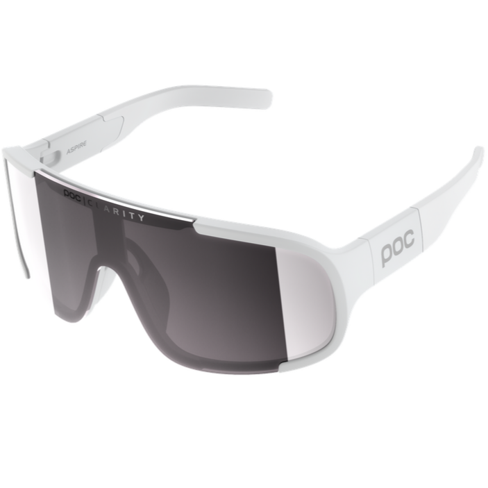 Occhiali Poc Aspire - Hydrogen White Clarity Road Sunny Silver - C