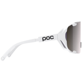 Poc Devour Mid + Glasses - Hydrogen White Clarity Silver