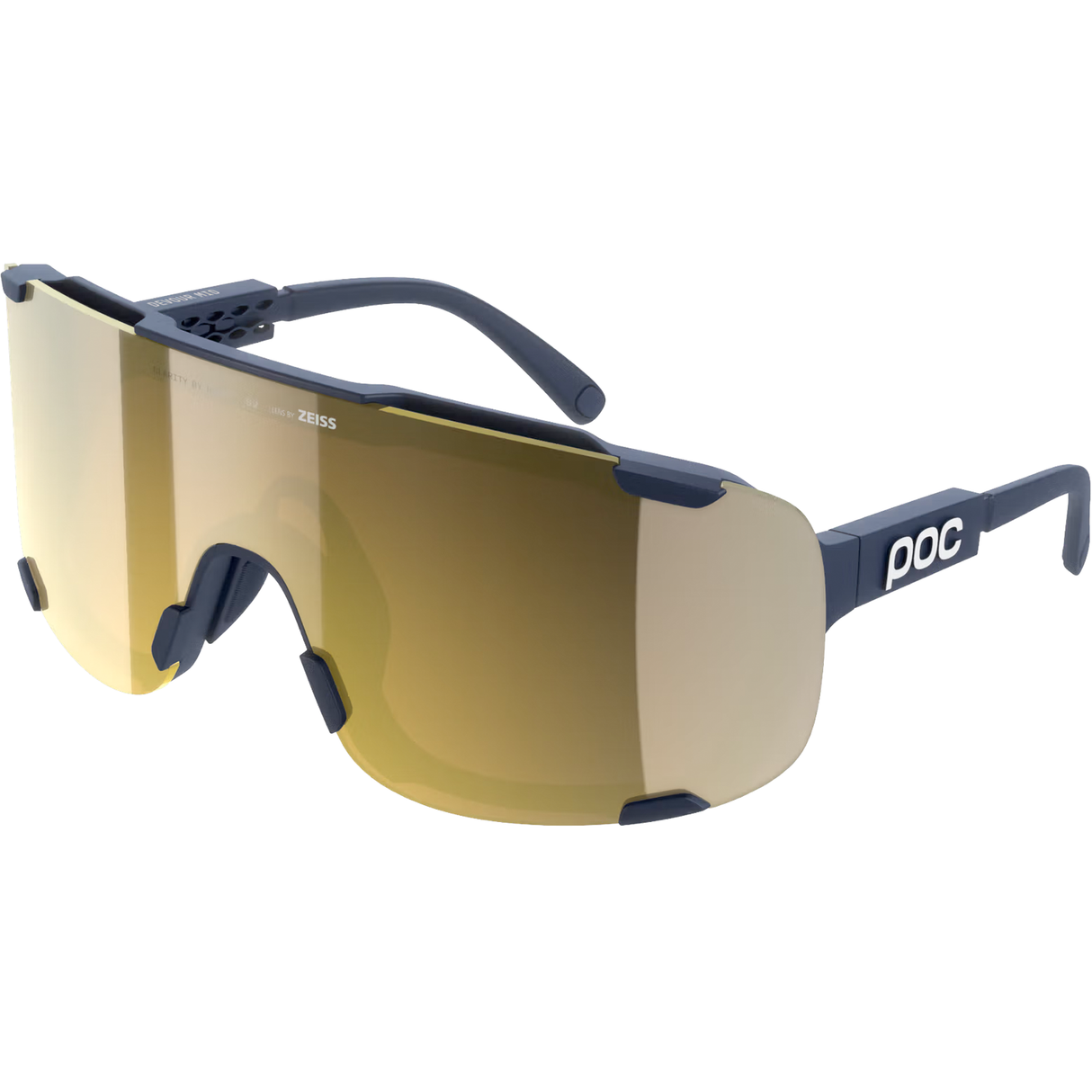 Brille POC Devour Mid One - Apatite Navy Clarity Road Partly Sunny Gold