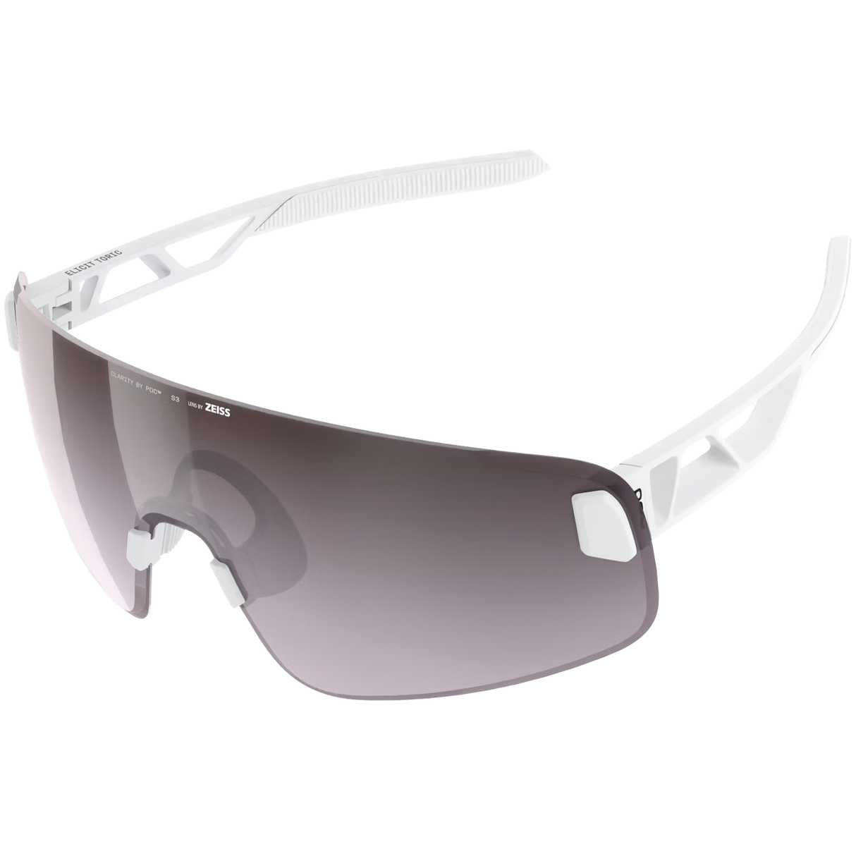 Poc Elicit Toric One Glasses - Hydrogen White Clarity Road Sunny Silver