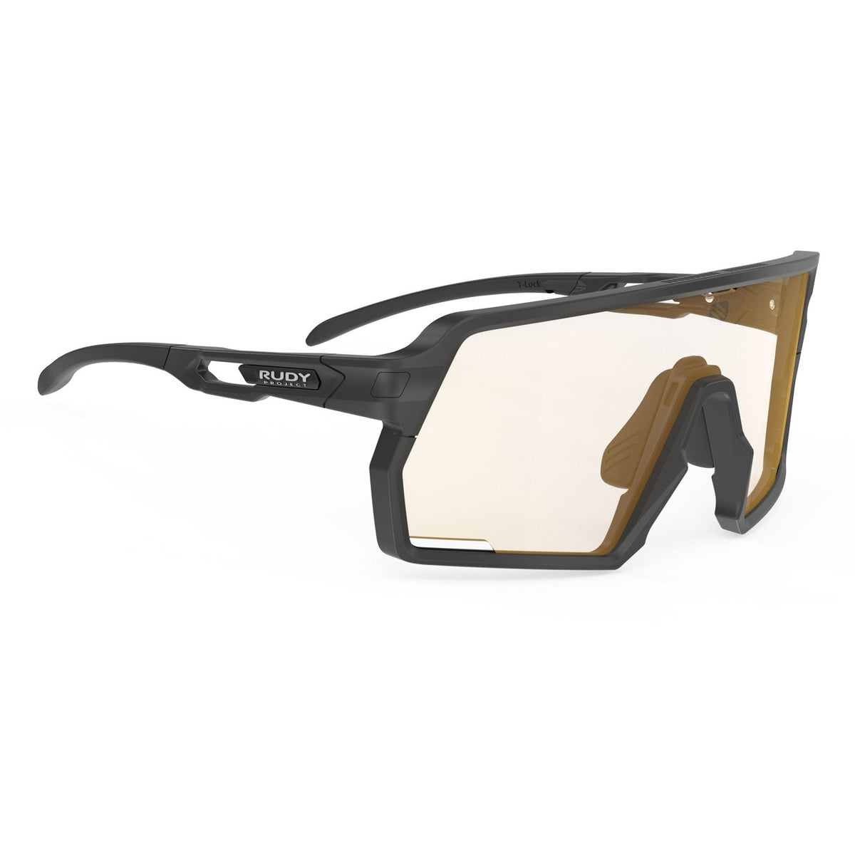 Occhiali Rudy Project Kelion - Black Matte ImpactX Laser Amber Rudy Project