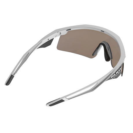 Occhiali Rudy Project Turbolence Racing - White Matte Multilaser Yellow Rudy Project