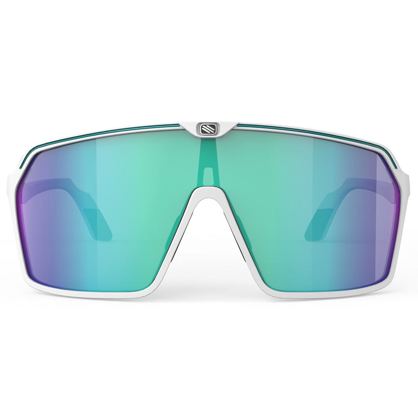 Occhiali Rudy Spinshield - White Matte Racing green Rudy Project