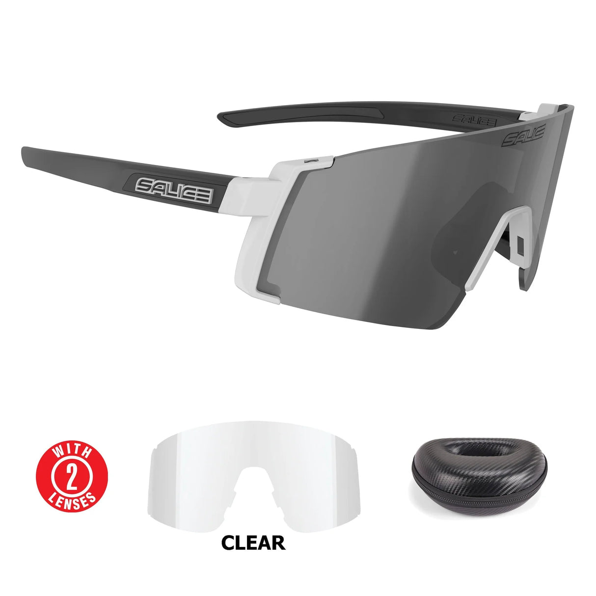 Salice 027 RW Brille - Weiß Schwarz