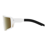 Scott Shield Compact Glasses - White Matt Amp Light Sensitive Gold Chrome
