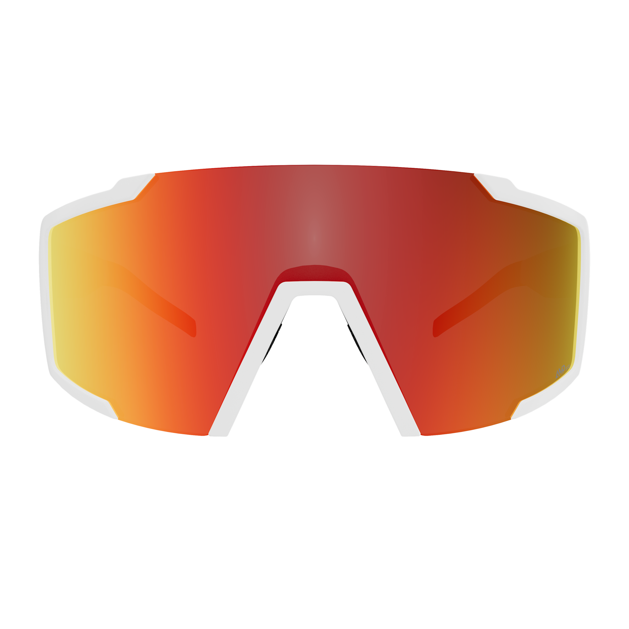 Gafas Scott Shield Compact - White Matt Amp Red Chrome