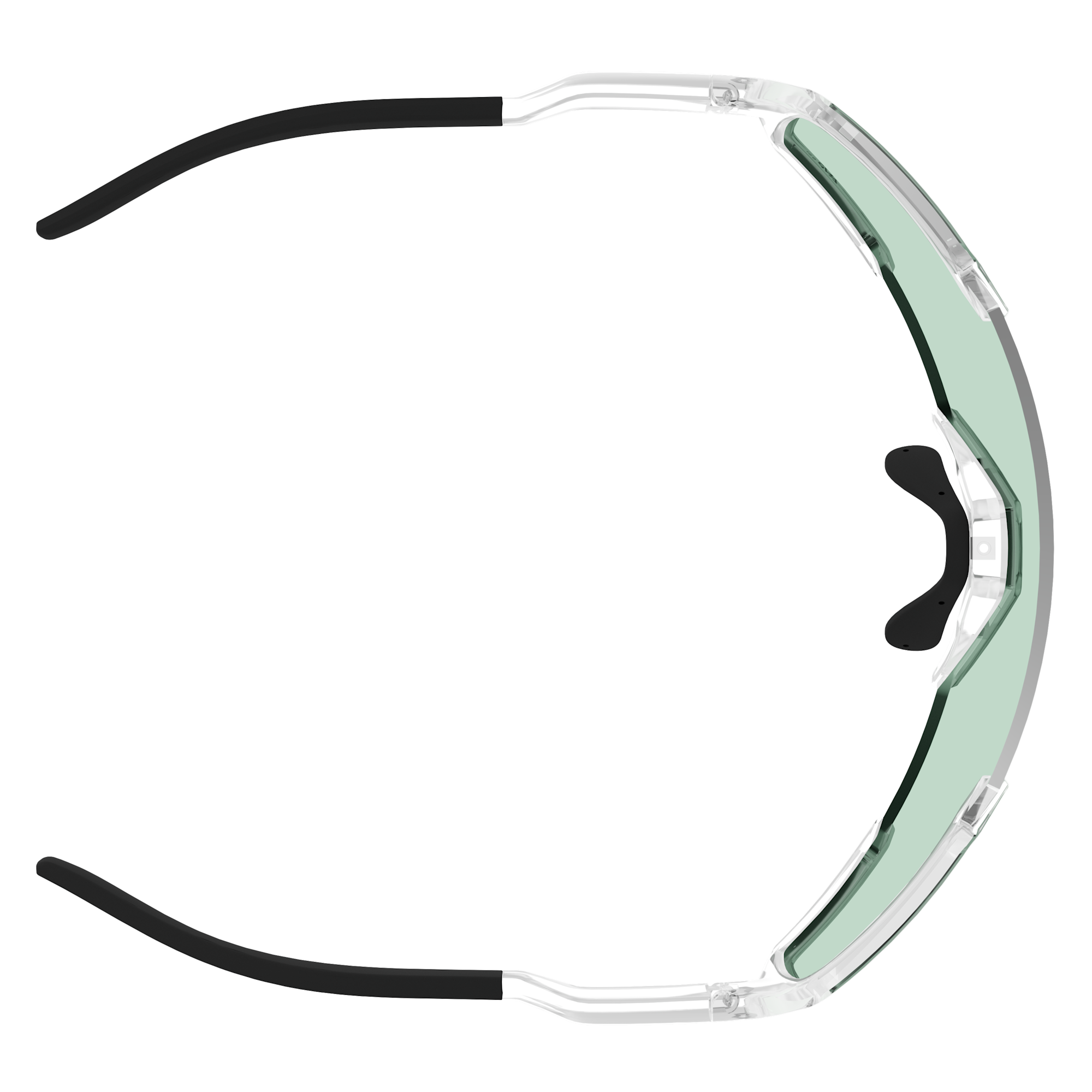 Gafas Scott Shield - Translucent Amp Green