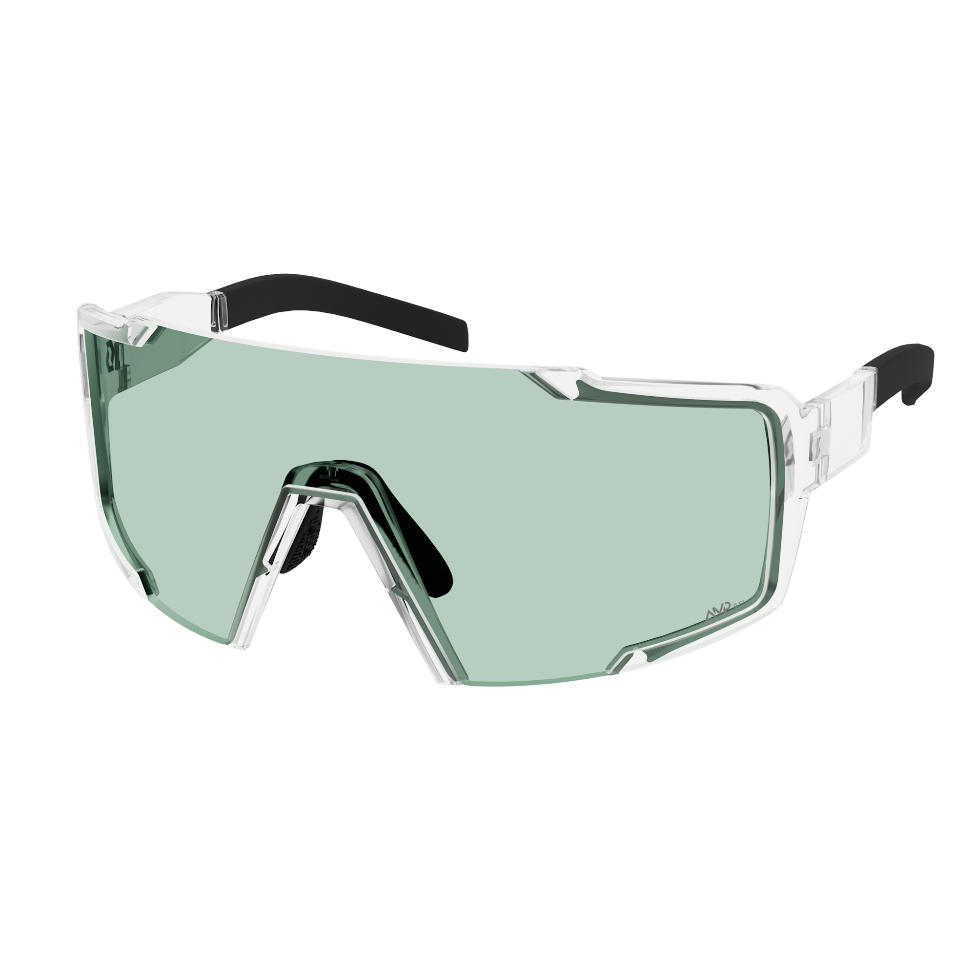 Gafas Scott Shield - Translucent Amp Green