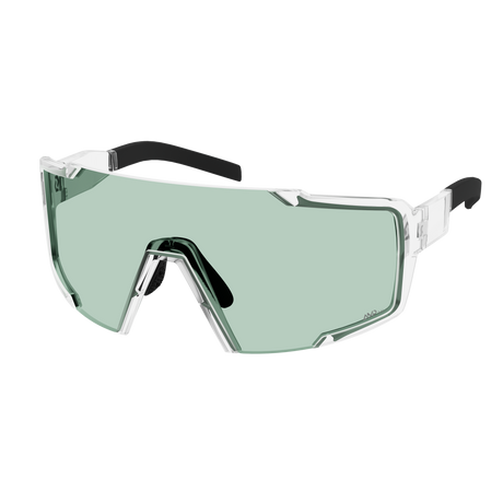 Lunettes Scott Shield - Translucent Amp Green