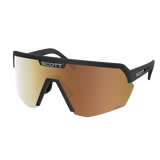 Scott Sport Shield Sunglasses - Black Amp Light Sensitive Chrome