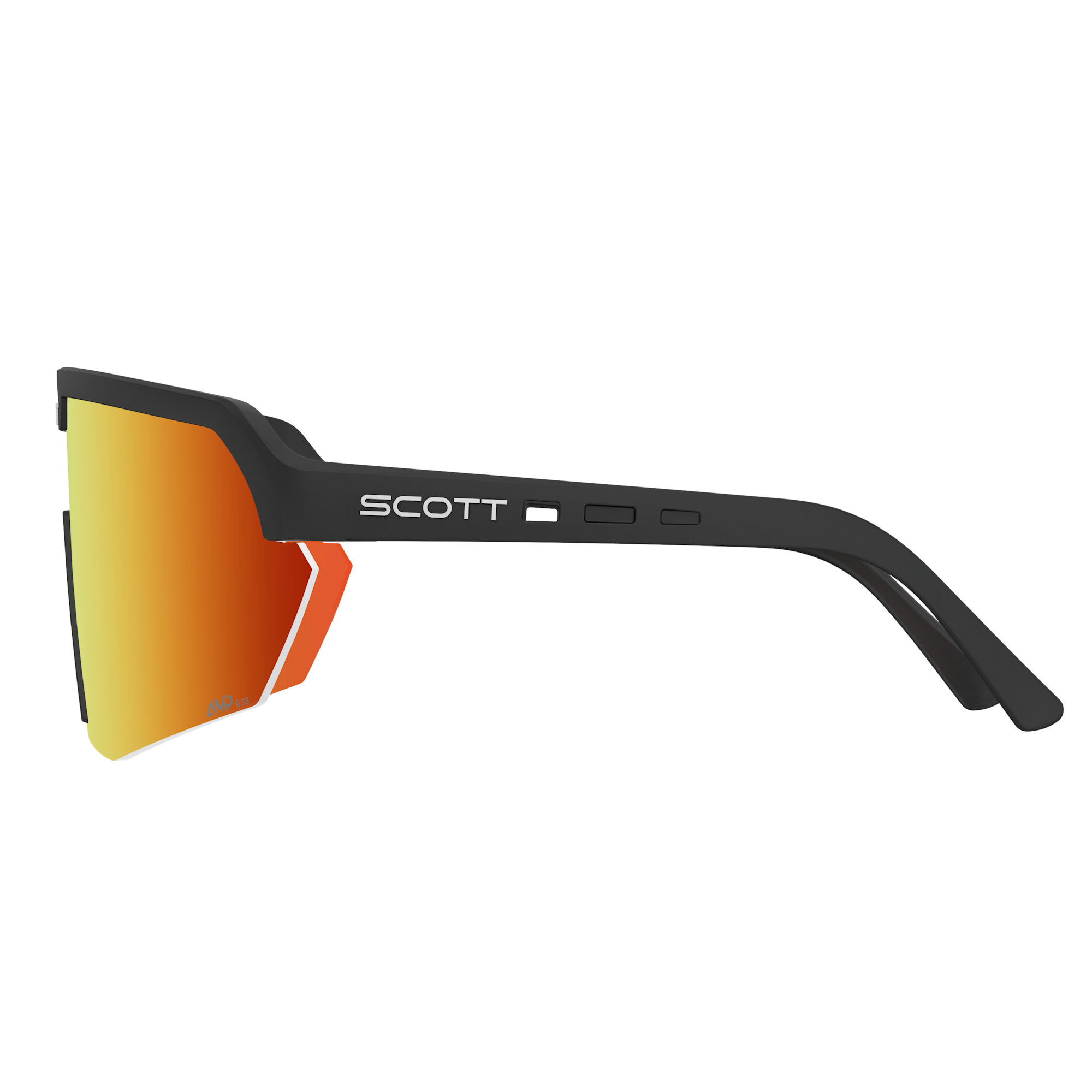 Gafas Scott Sport Shield - Black AmpRed Chrome