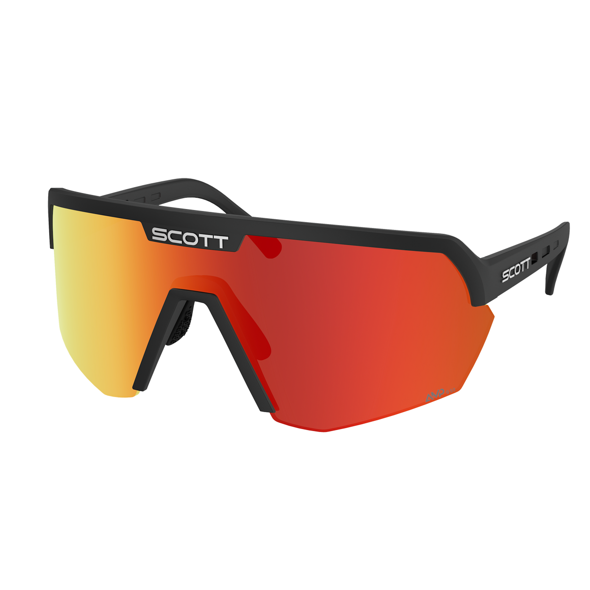 Lunettes Scott Sport Shield - Black AmpRed Chrome
