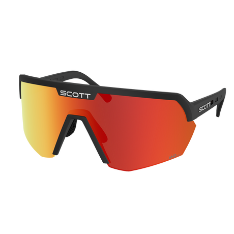 Lunettes Scott Sport Shield - Black AmpRed Chrome