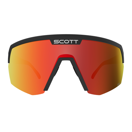 Lunettes Scott Sport Shield - Black AmpRed Chrome