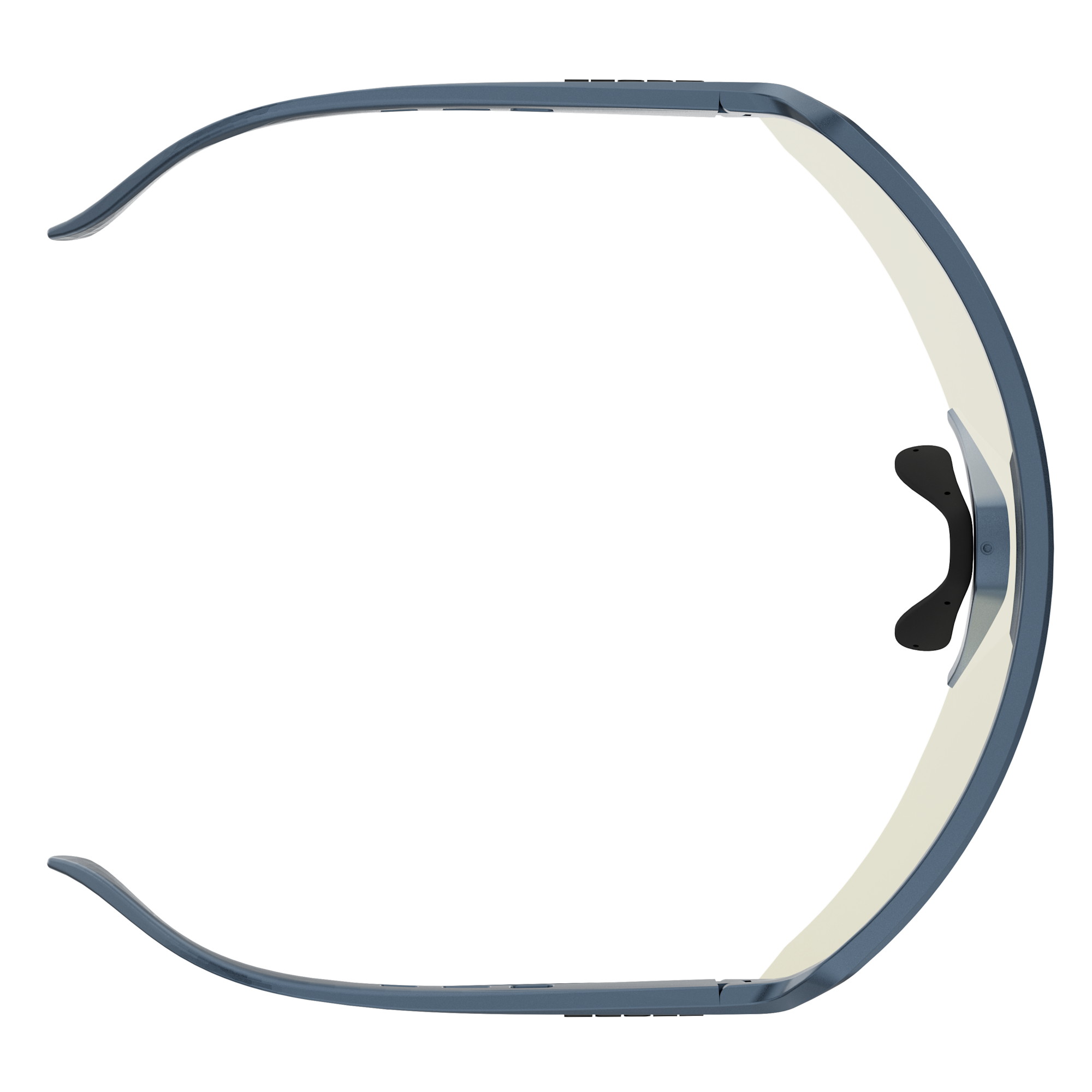 Gafas Scott Sport Shield - Metallic Blue Amp White Chrome
