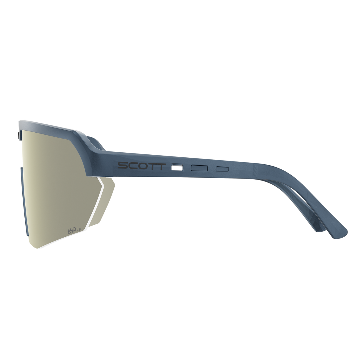 Gafas Scott Sport Shield - Metallic Blue Amp White Chrome