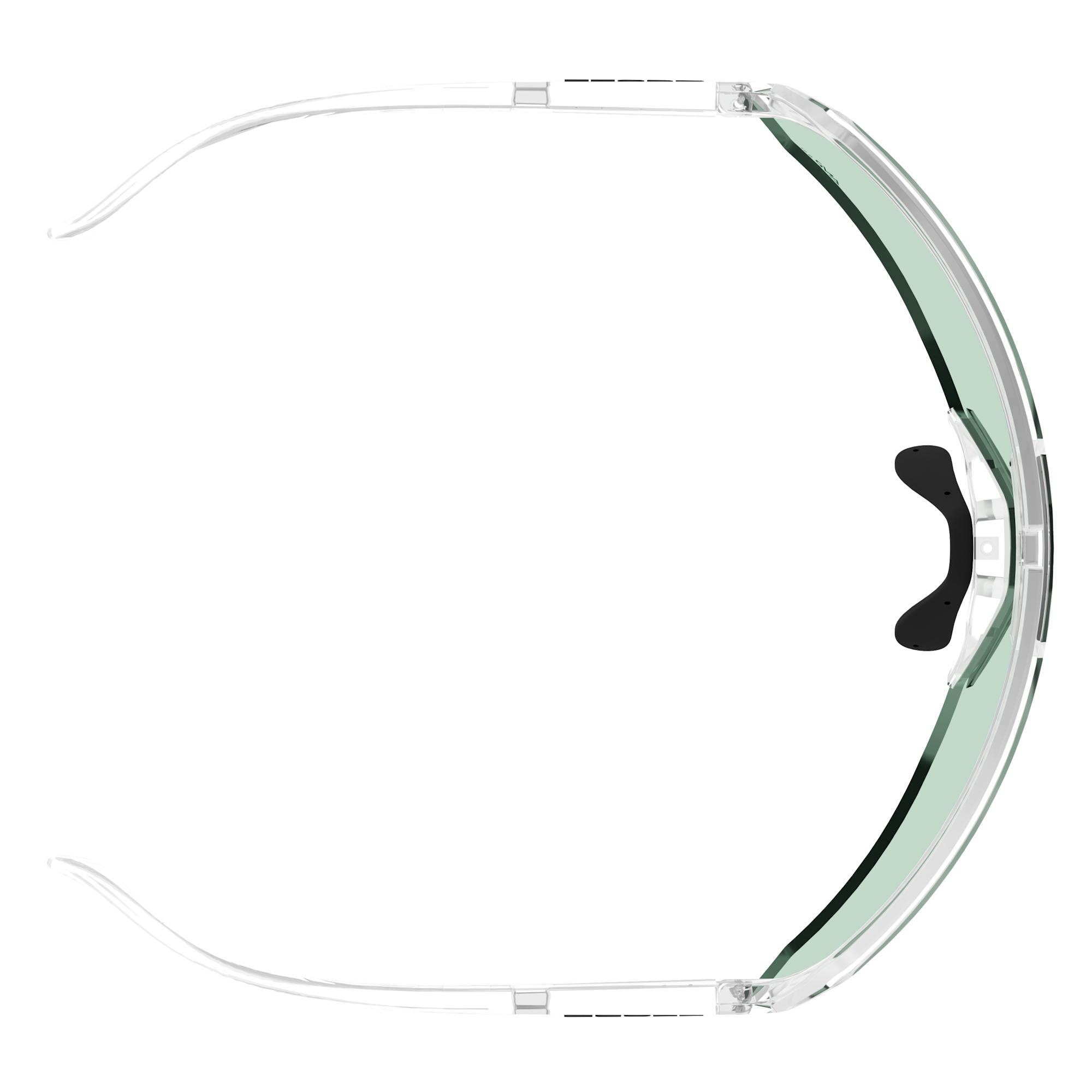 Gafas Scott Sport Shield - Translucent Amp Green