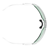 Scott Sport Shield Glasses - Translucent Amp Green
