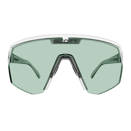 Lunettes Scott Sport Shield - Translucent Amp Green