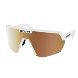 Lunettes Scott Sport Shield - White Amp Light Sensitive Gold Chrome