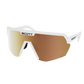 Gafas Scott Sport Shield - White Amp Light Sensitive Gold Chrome