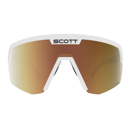 Lunettes Scott Sport Shield - White Amp Light Sensitive Gold Chrome