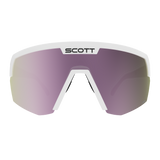 Occhiali Scott Sport Shield - White Matt Amp Lavender Chrome Scott