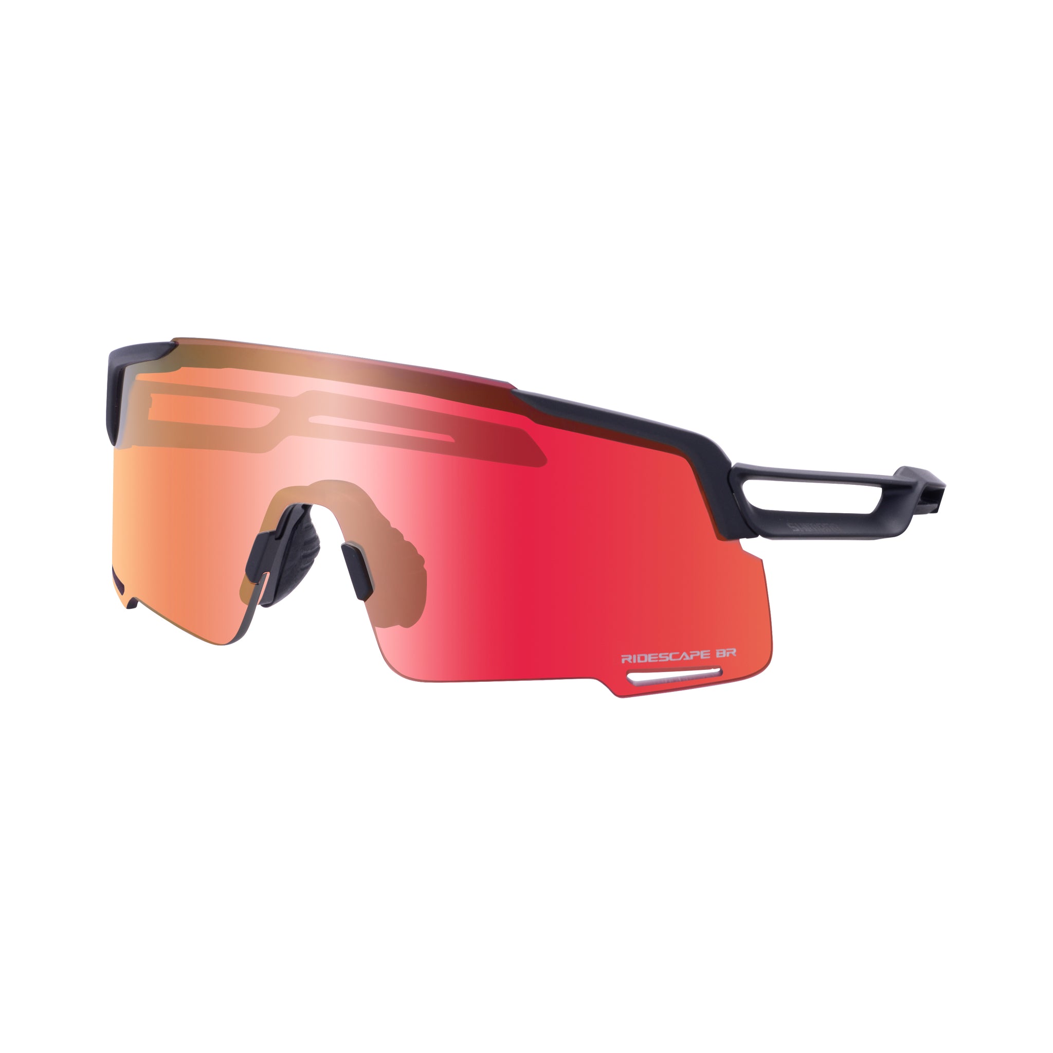 Lunettes Shimano Equinox EQNX5 - Noir mat Ridescape Bright