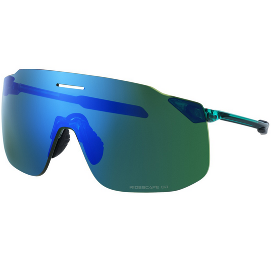 Occhiali Shimano S-Phyre SL SPSL2 - Verde Ridescape Gravel