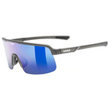 Uvex Dyrt Brille - Smoke Matt Mirror Blue