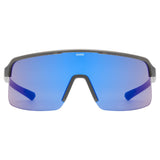Uvex Dyrt Brille - Smoke Matt Mirror Blue