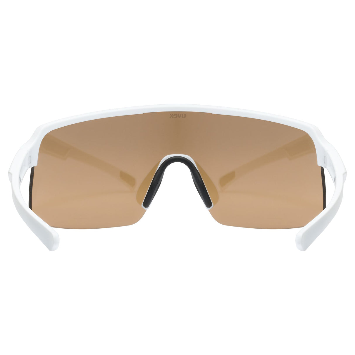 Uvex Dyrt Glasses - White Matt Mirror Gold
