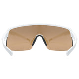 Uvex Dyrt Glasses - White Matt Mirror Gold