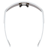 Uvex Dyrt Glasses - White Matt Mirror Gold