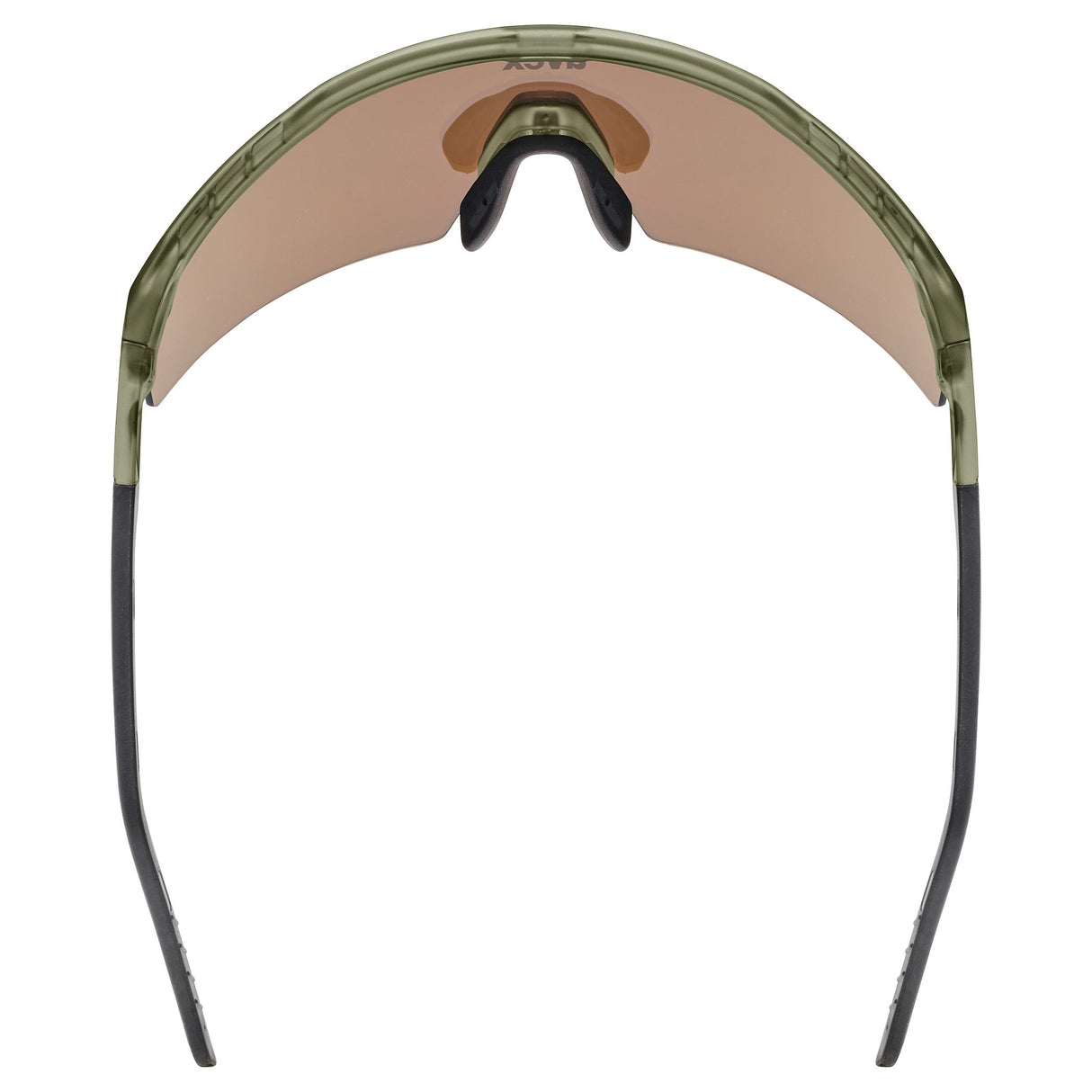 Occhiali Uvex Flowline - Olive Matt Mirror Gold Uvex