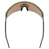 Occhiali Uvex Flowline - Olive Matt Mirror Gold Uvex