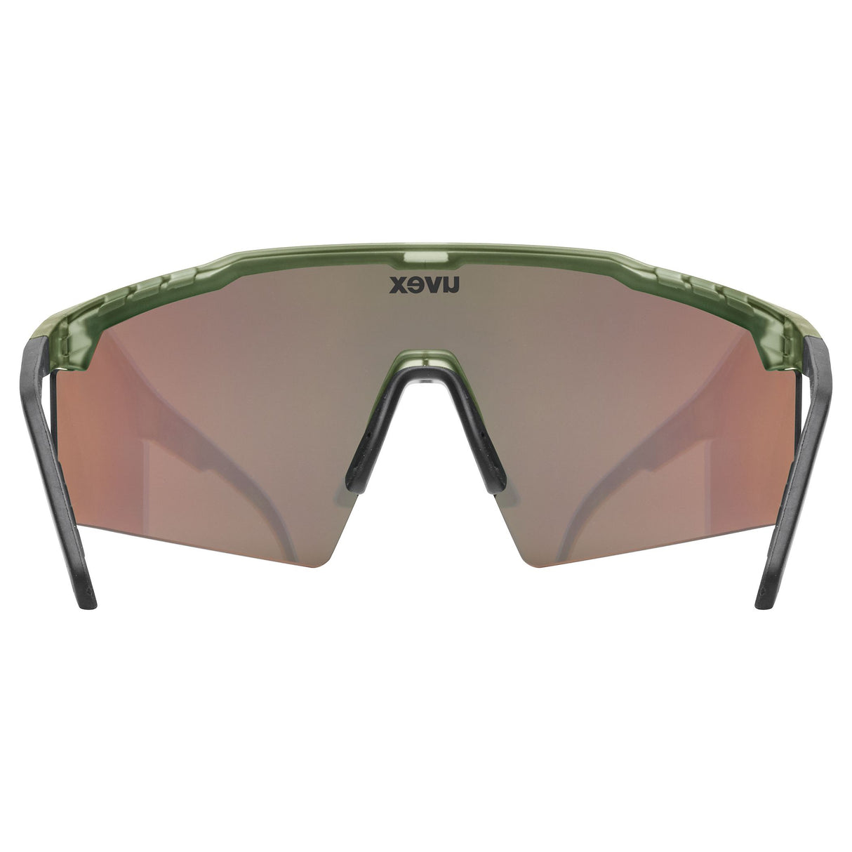 Occhiali Uvex Flowline - Olive Matt Mirror Gold Uvex