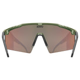 Occhiali Uvex Flowline - Olive Matt Mirror Gold Uvex
