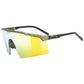 Uvex Flowline Glasses - Olive Matt Mirror Gold
