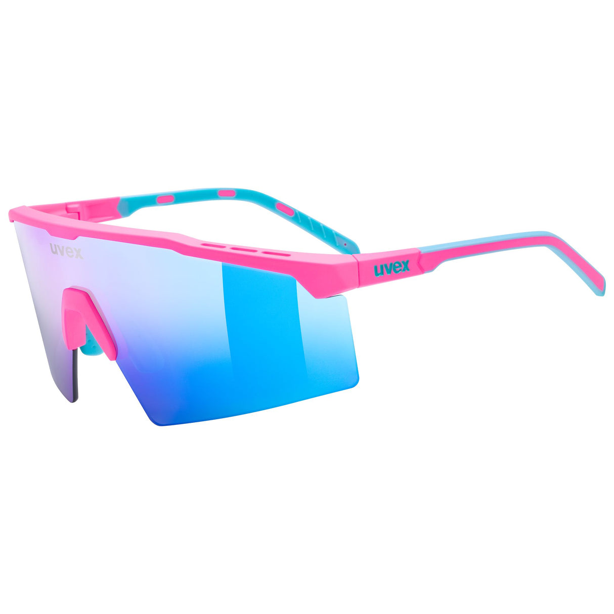 Occhiali Uvex Flowline - Pink Matt Mirror Blue Uvex
