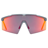 Uvex Flowline Brille - Smoke Matt Mirror Red