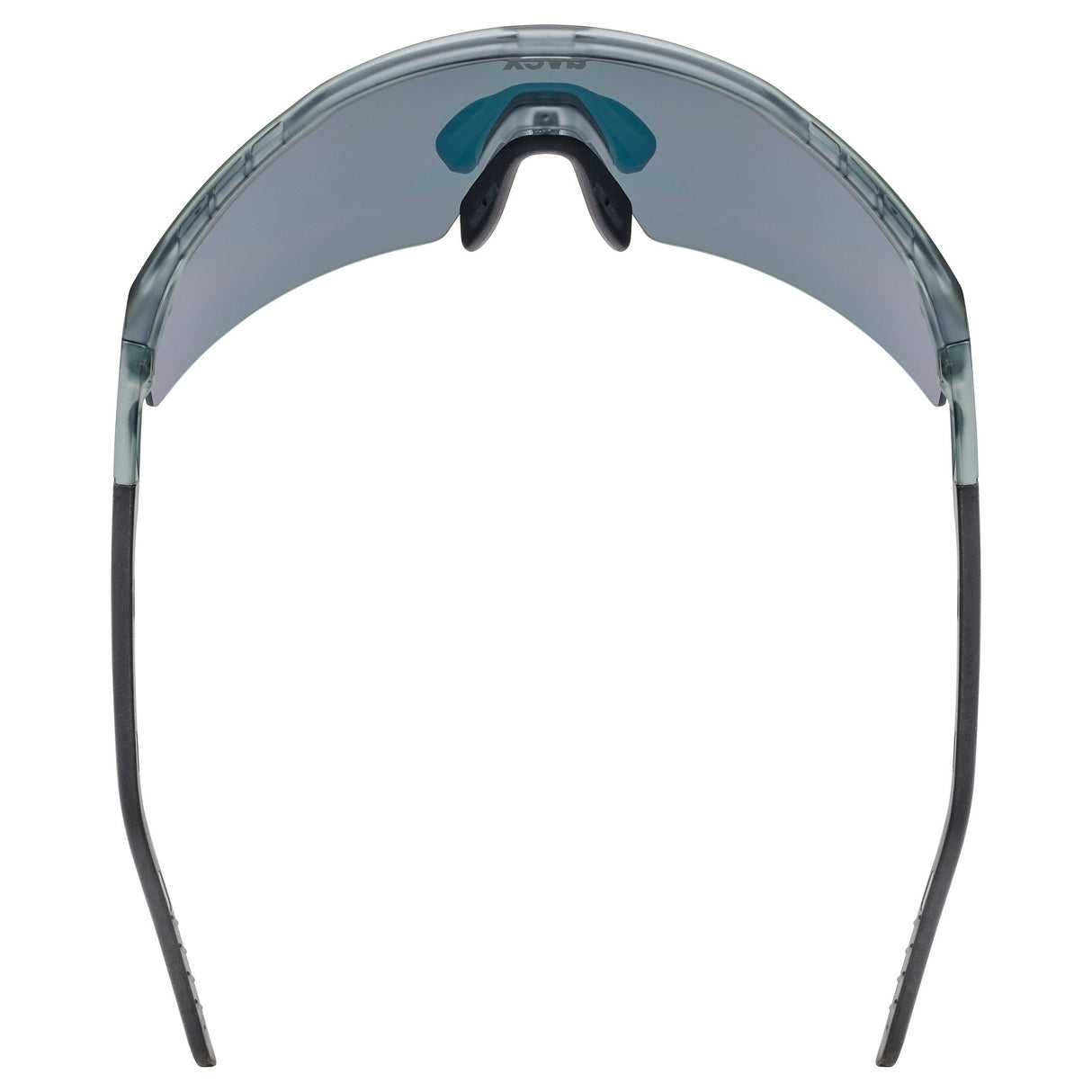 Uvex Flowline Brille - Smoke Matt Mirror Red