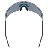 Uvex Flowline Brille - Smoke Matt Mirror Red