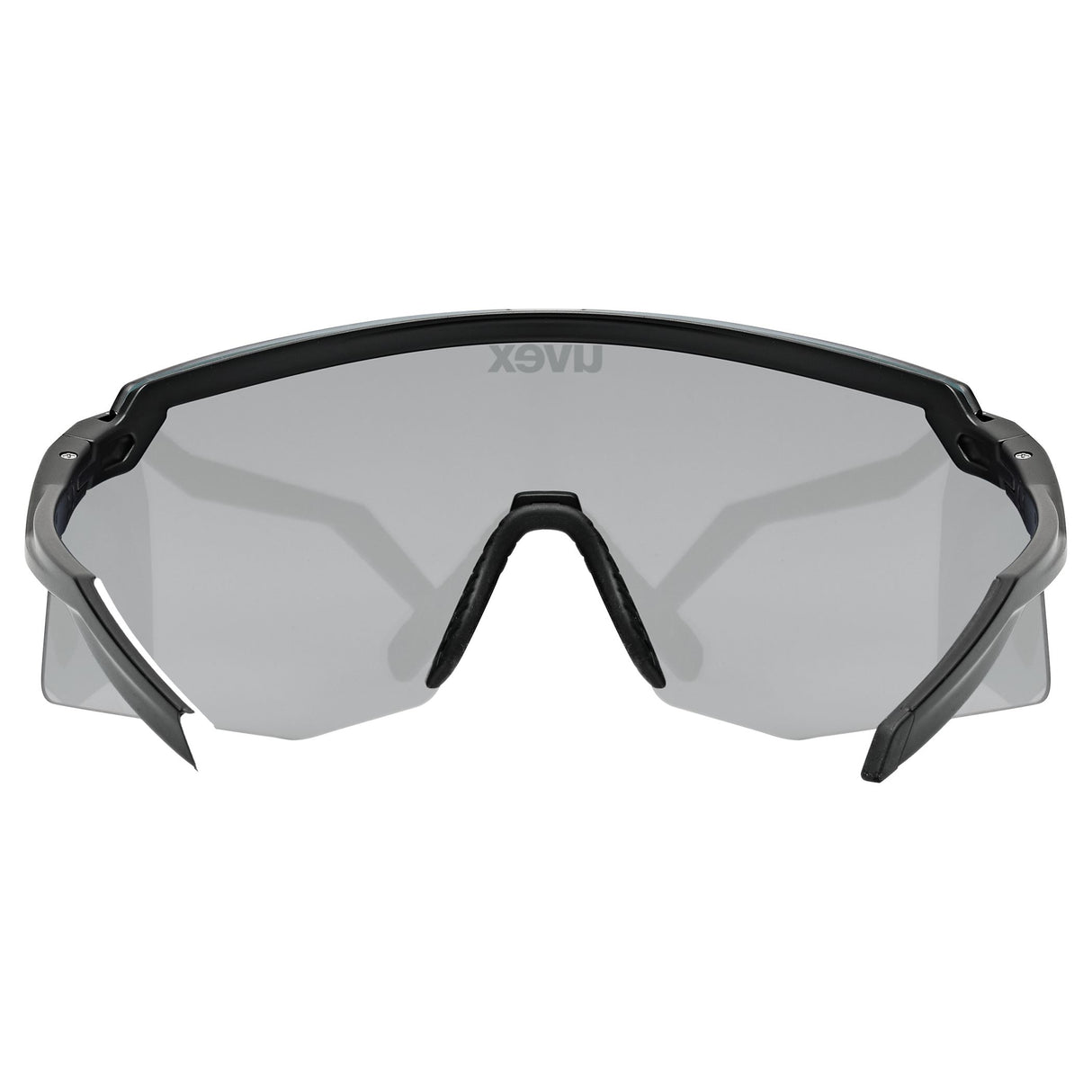 Uvex Pace Stage Brille - Black Matt Mirror Silver