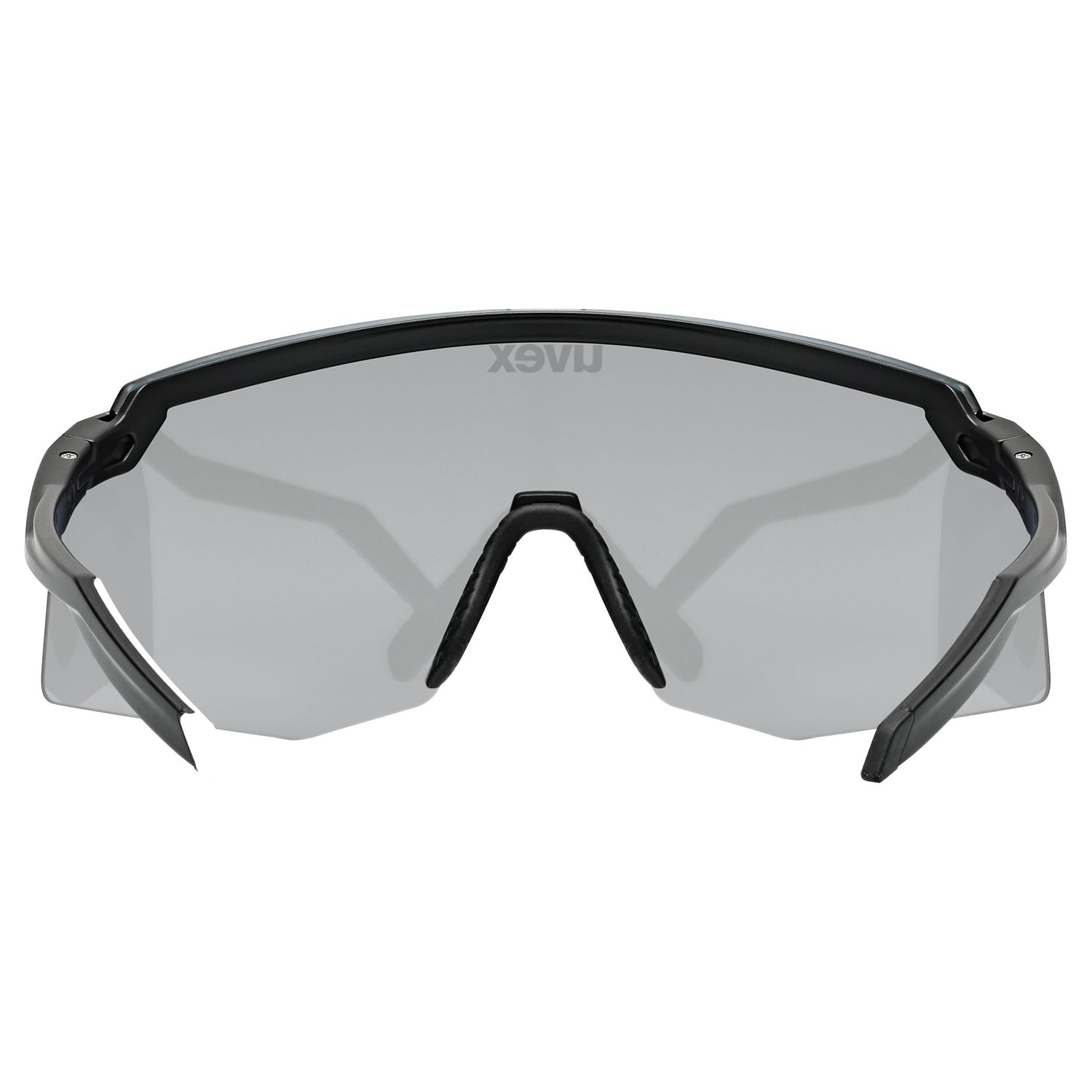 Uvex Pace Stage Brille - Black Matt Mirror Silver