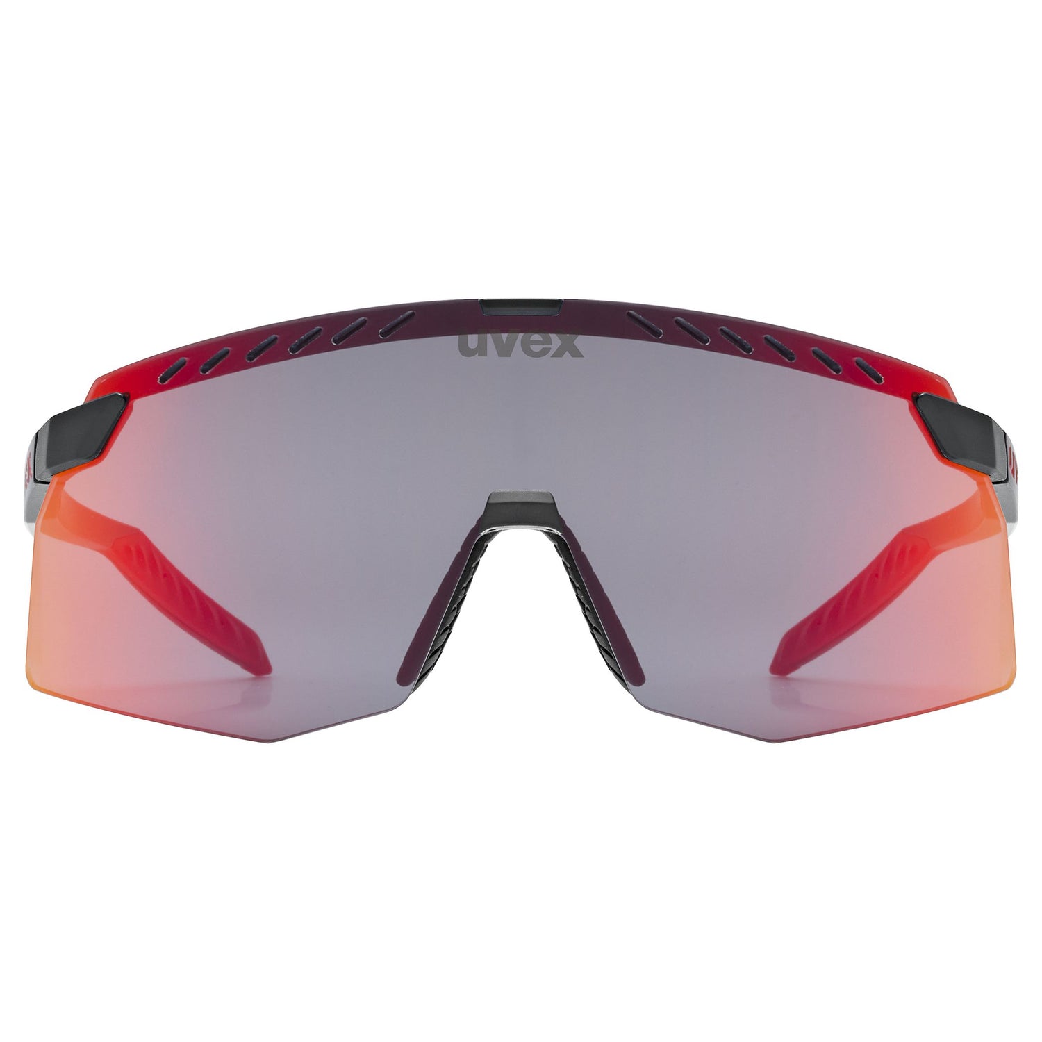 Lunettes Uvex Pace Stage - Black Matte Mirror Red