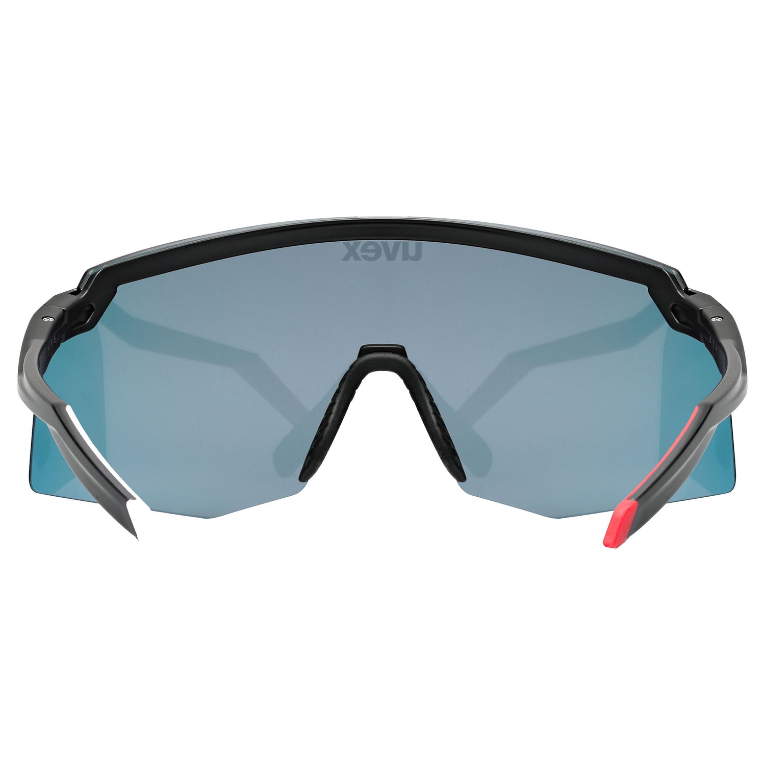 Lunettes Uvex Pace Stage - Black Matte Mirror Red